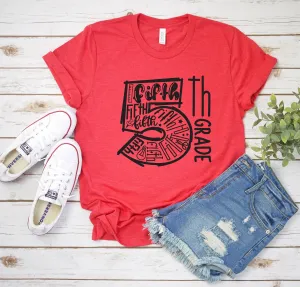 5th Grade Teacher T Shirt - Fifth Grade Teacher T Shirt - Teacher Back to School T Shirts - Grade Level Shirts - Grade Five Team