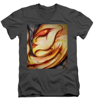Alien Nap - Men's V-Neck T-Shirt