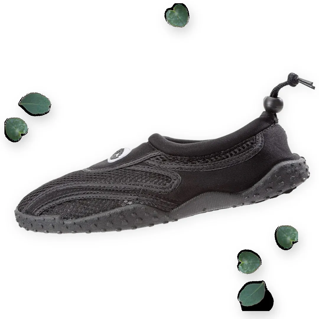 All Black Wave Water Shoes