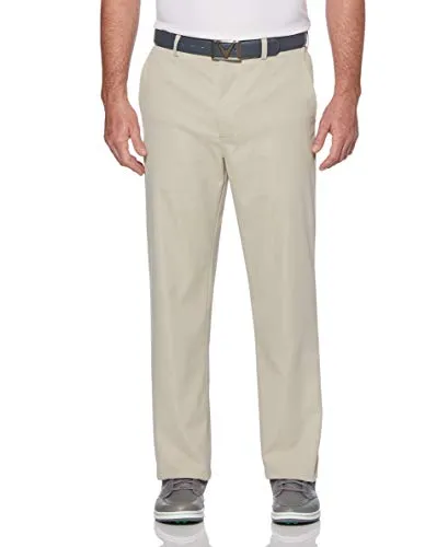 Callaway Men's Pro Spin 3.0 Stretch Golf Pants with Active Waistband (Waist Size 30 - 42 Big & Tall), Plaza Taupe, 42W x 38L Big Tall