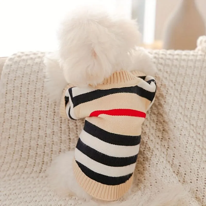 Cartoon Dog Sweaters for Small Dogs, Winter Knitwear