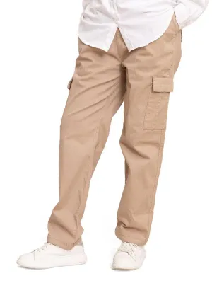 Dark Beige Cargo Pant (W)