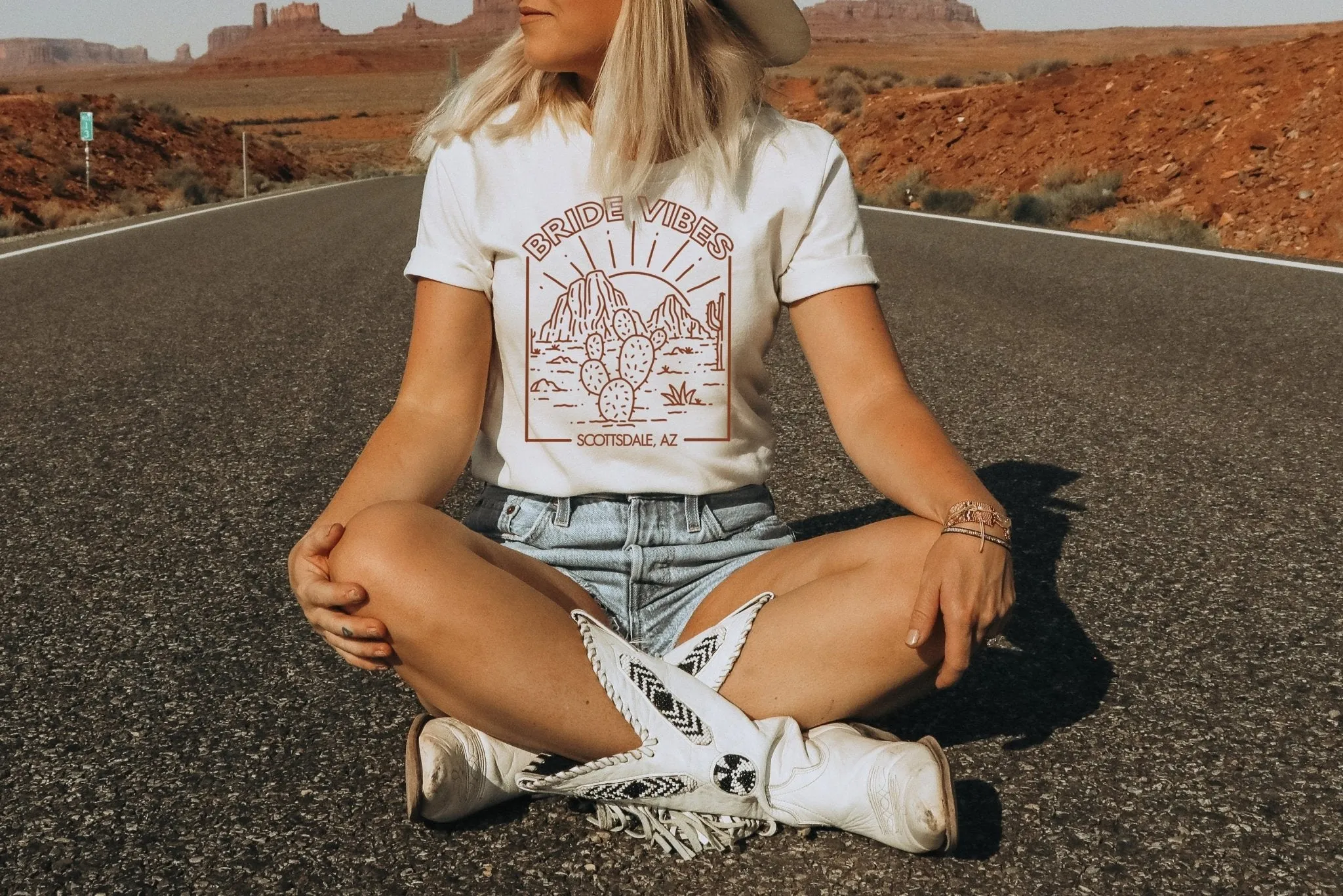 Desert Vibes Bachelorette Party Shirts Scottsdale Arizona
