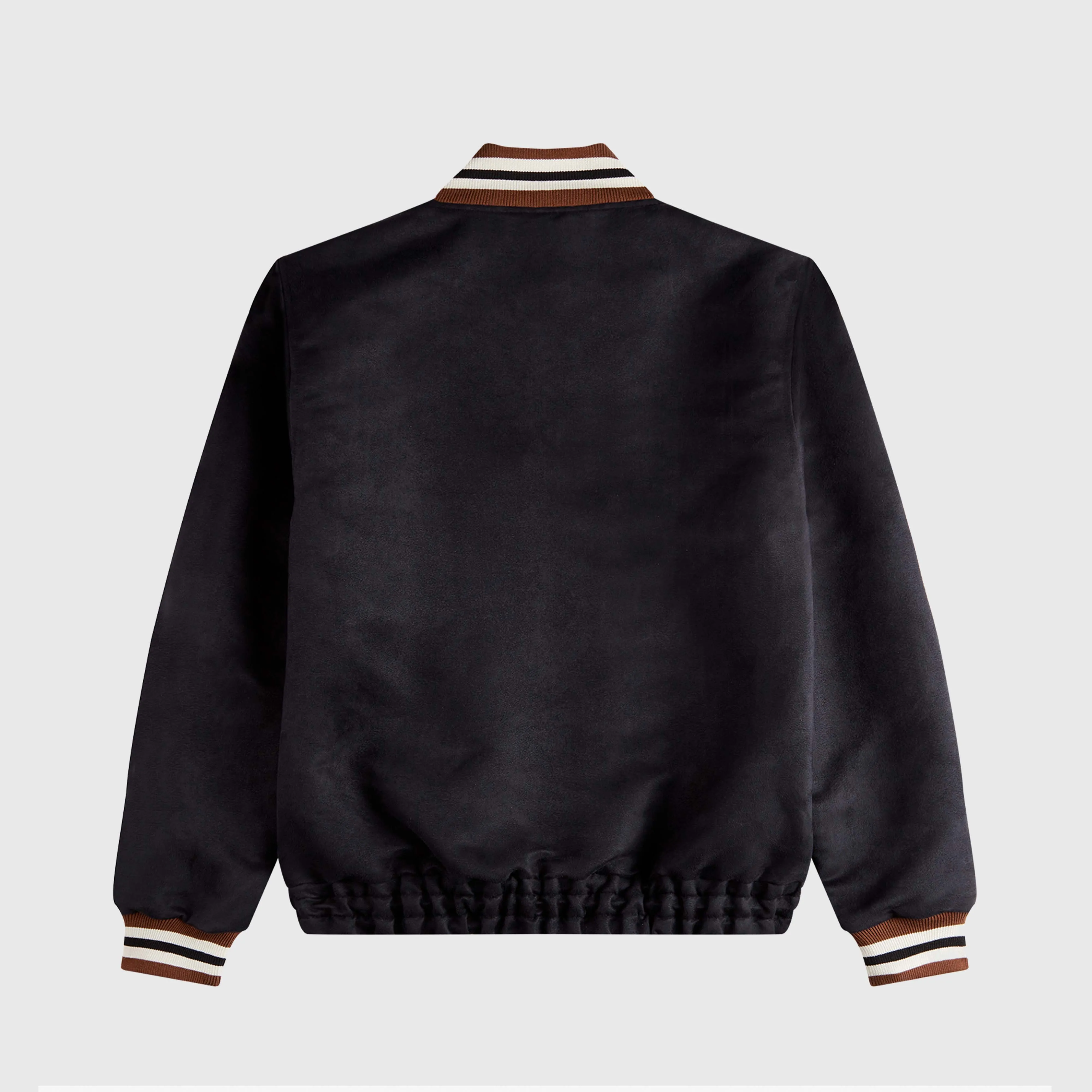 Fred Perry MIE Suedette Bomber - Black