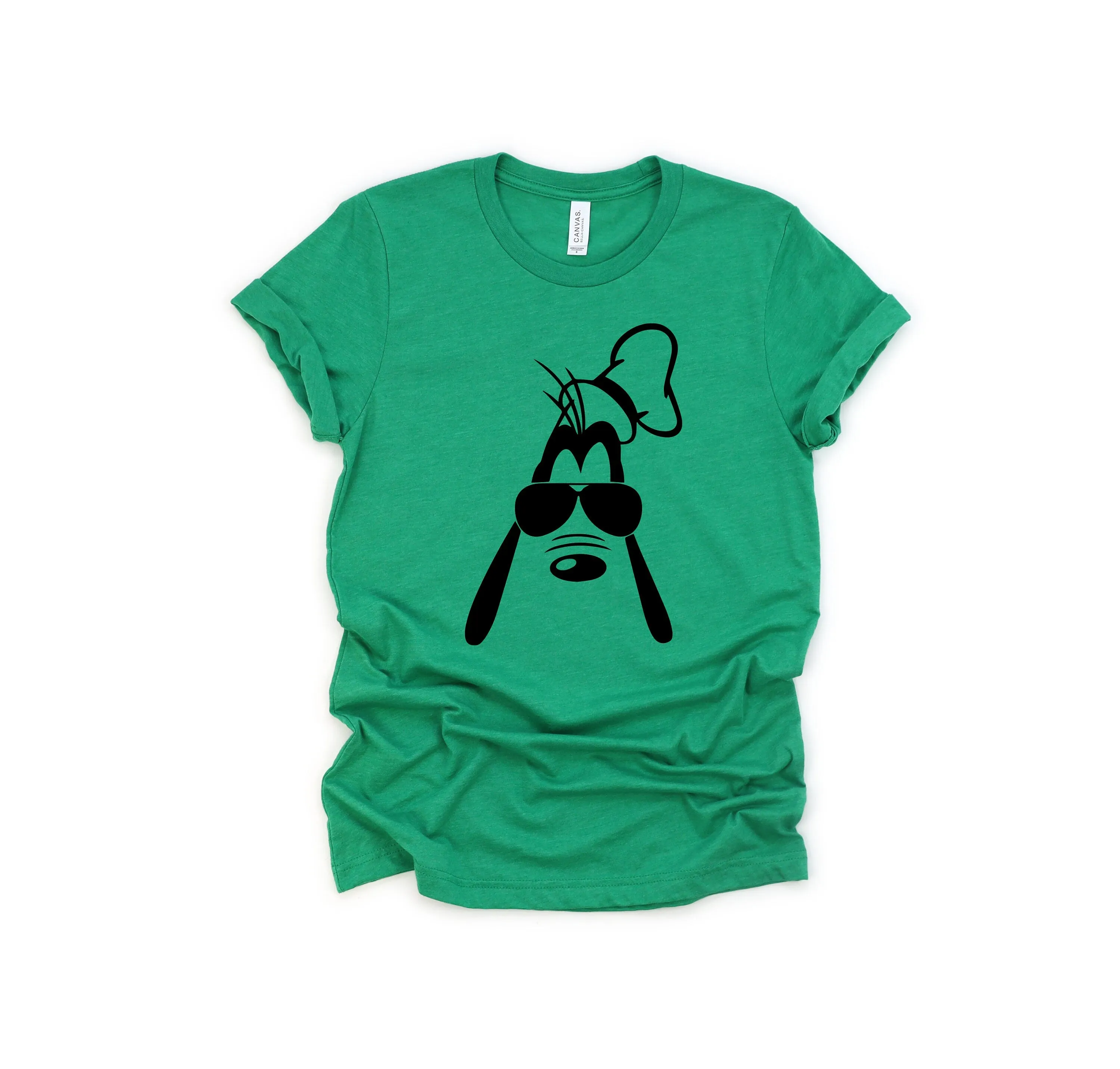 Goofy Adult Unisex T Shirt - Family Matching Shirts - Disney Characters - Sunglasses