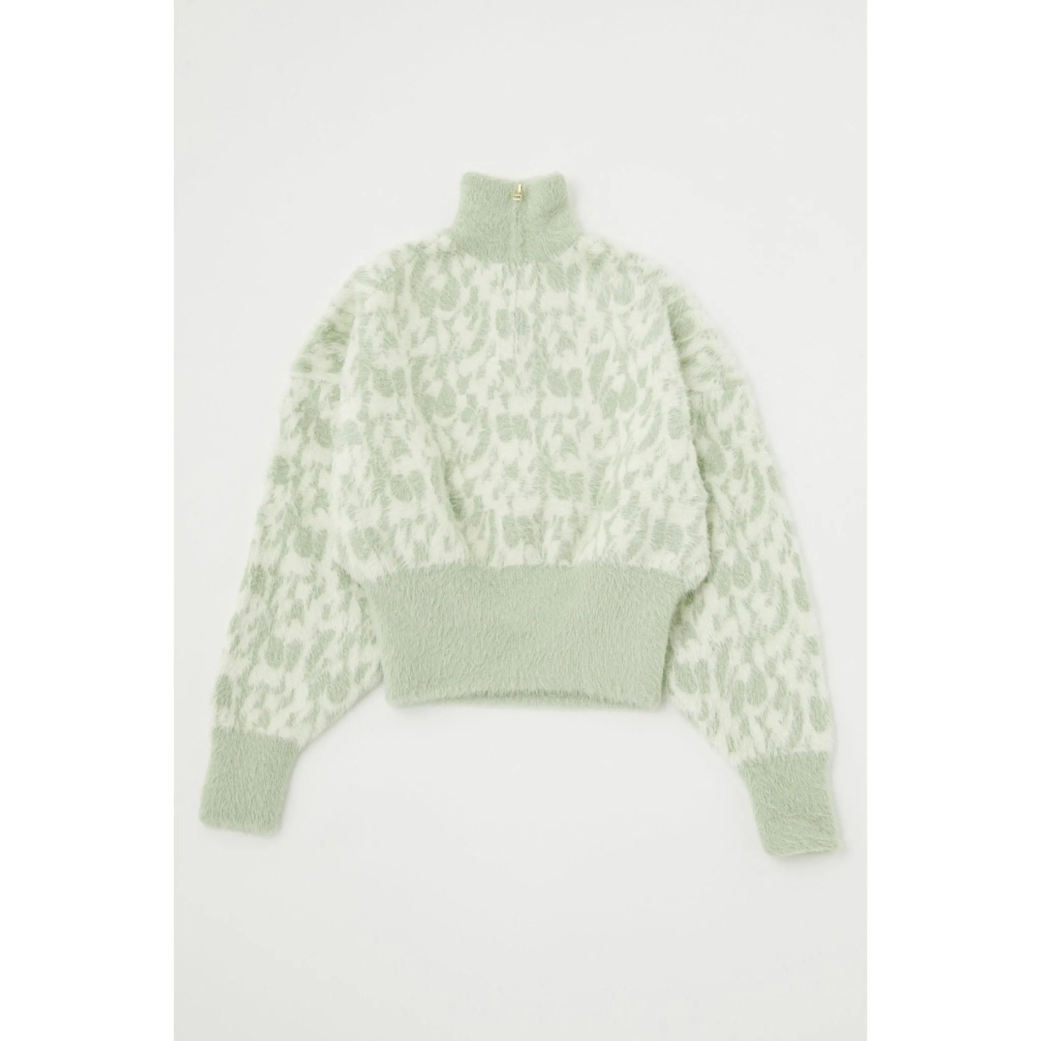 Jacquard Knit Top