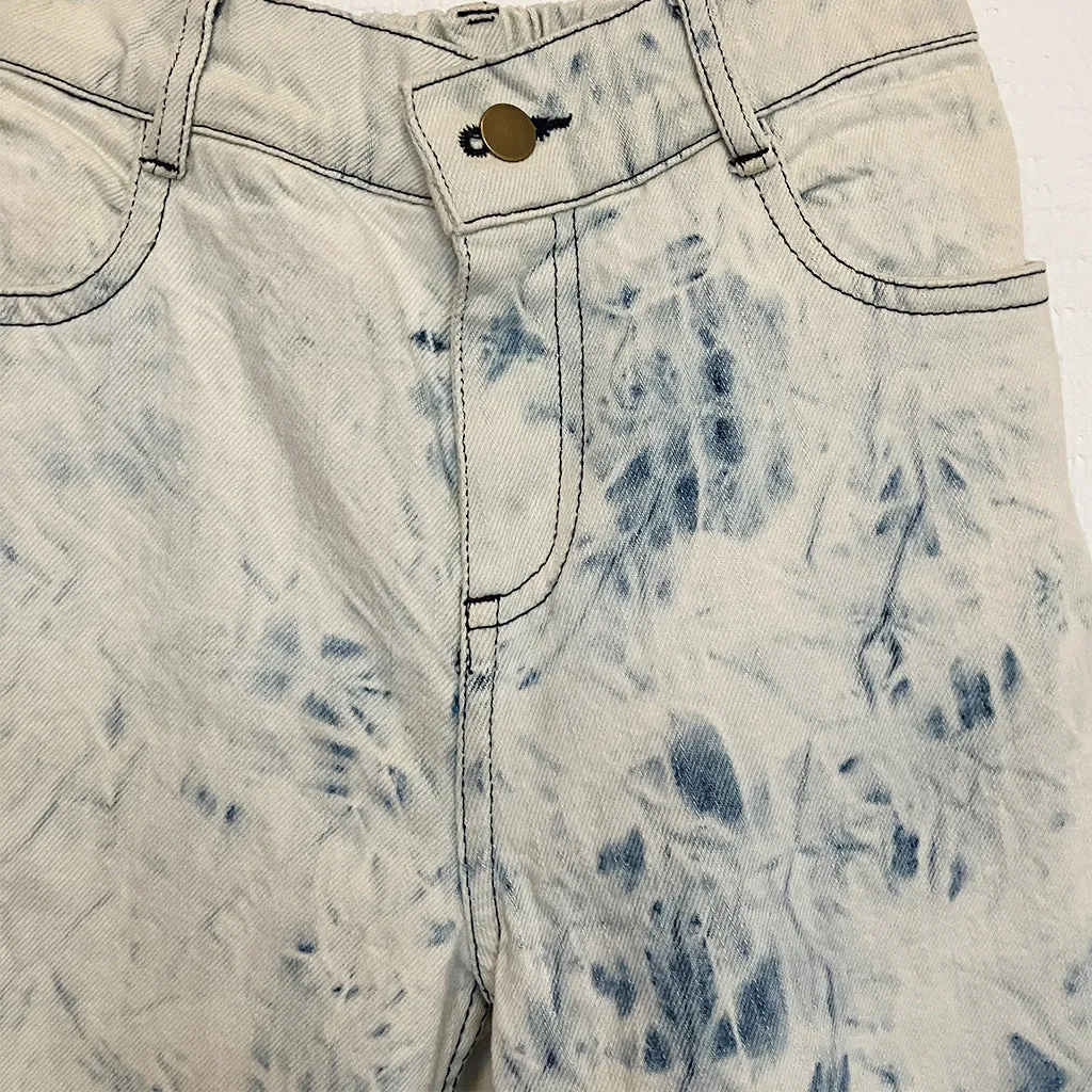 Jean Classic Denim Tie Dye