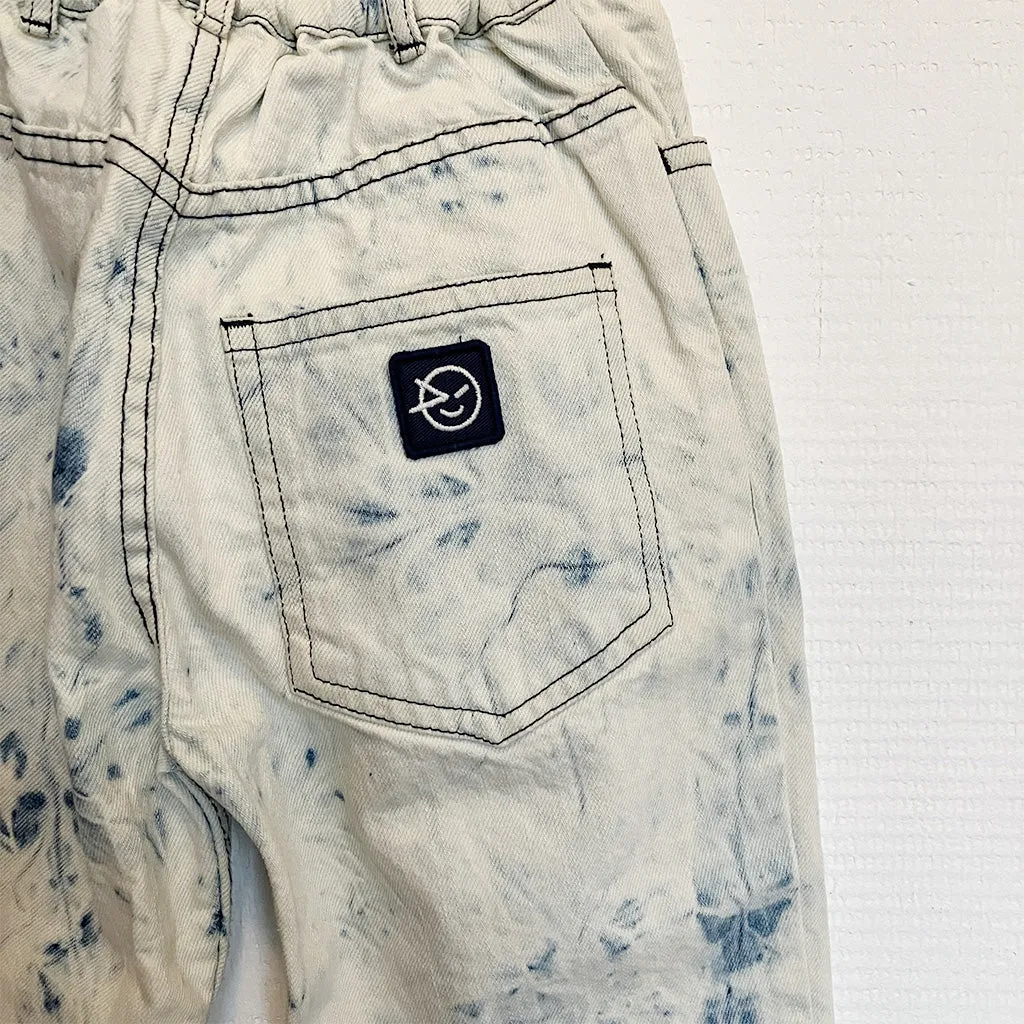 Jean Classic Denim Tie Dye