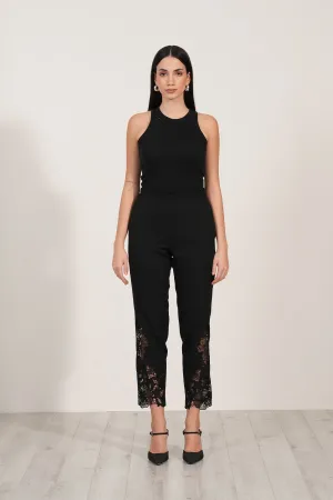 Lace Pants-52 Black