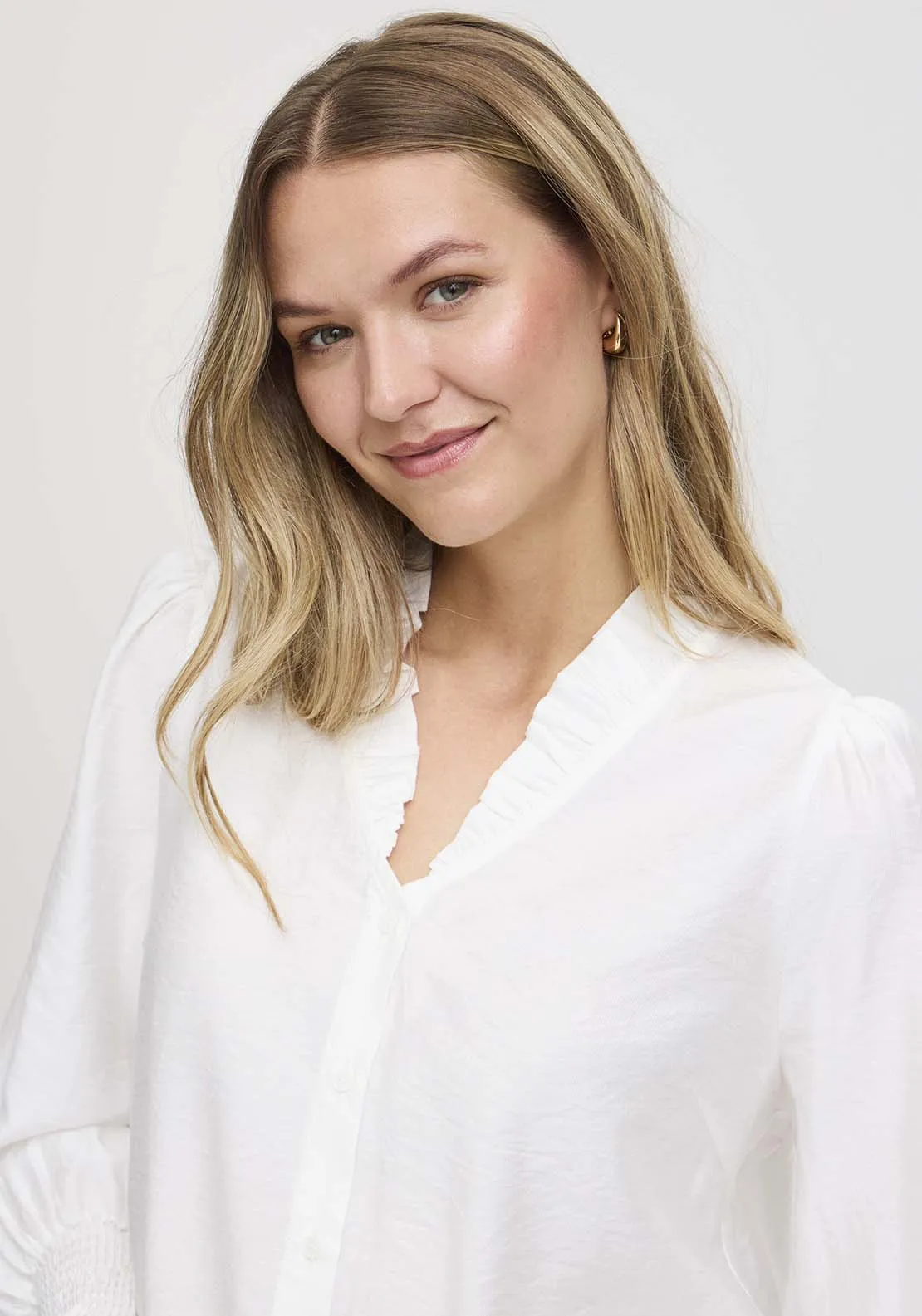 Long Sleeve Shirt - White