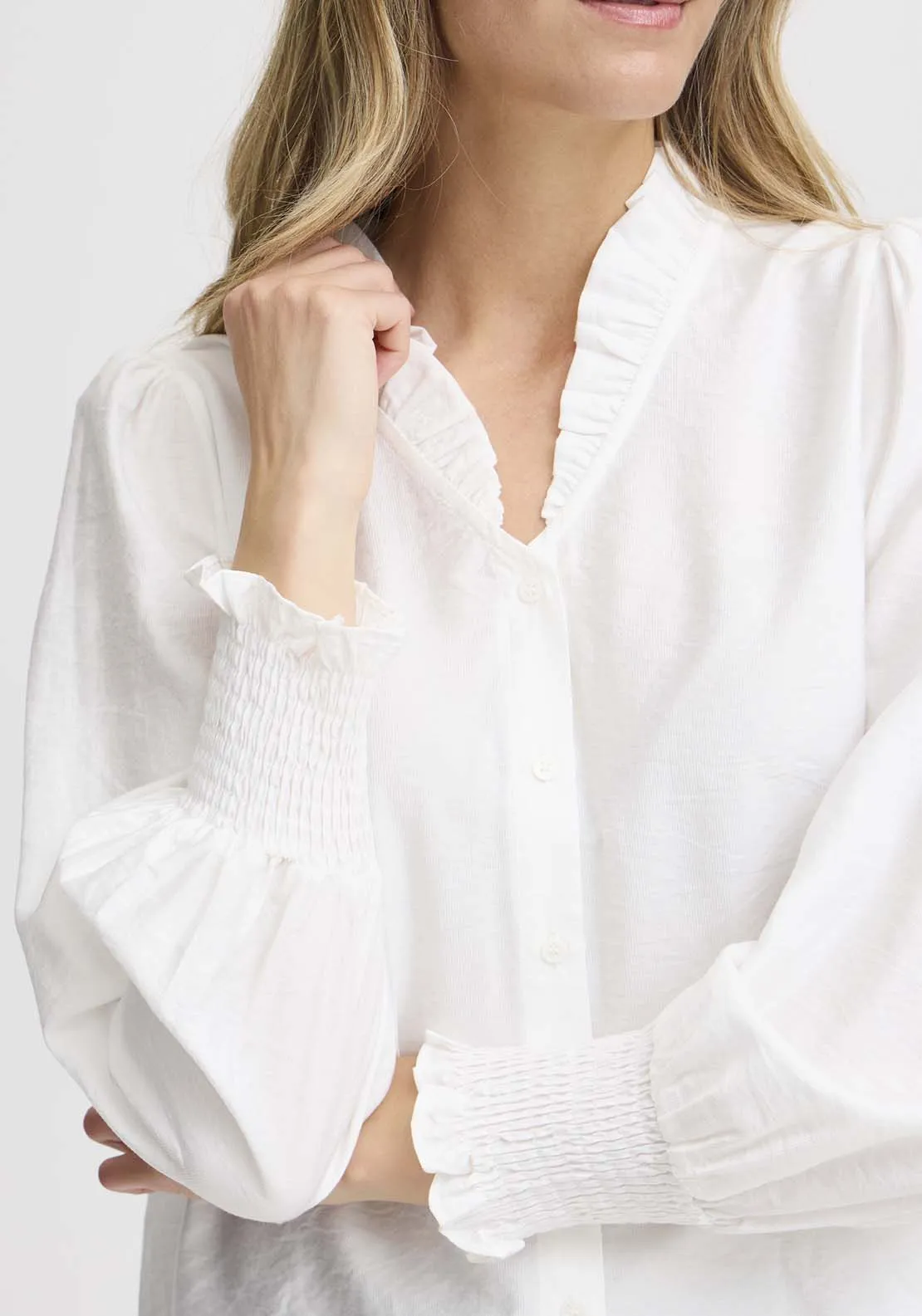 Long Sleeve Shirt - White