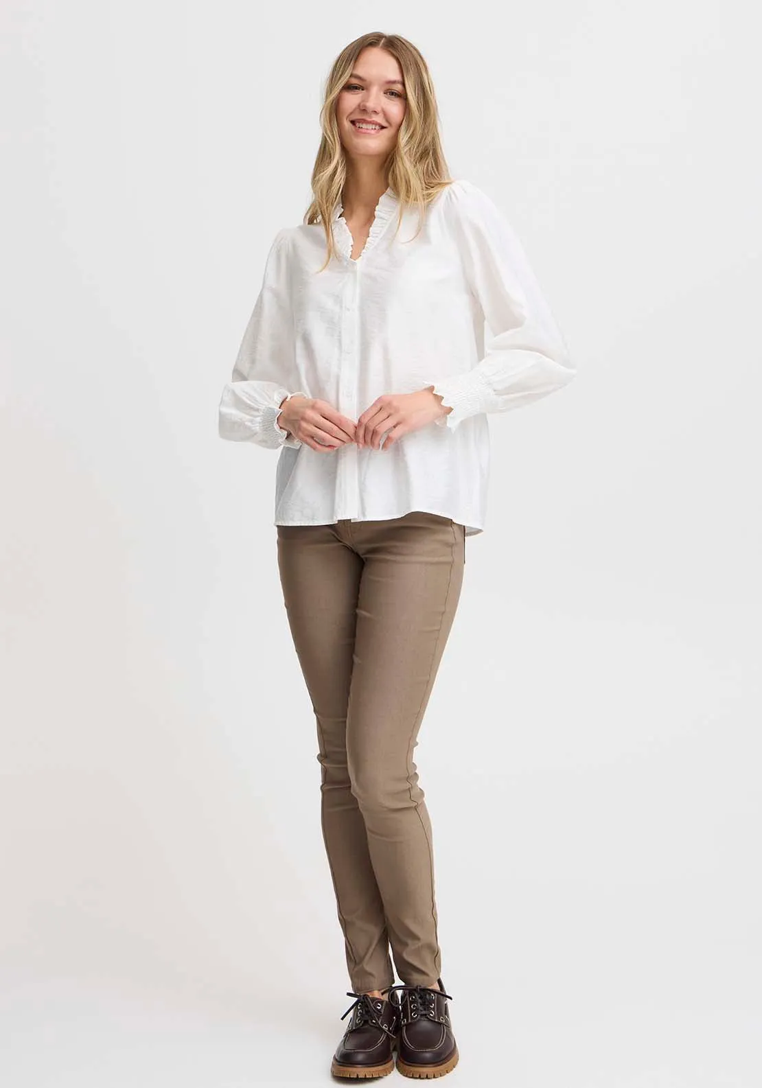 Long Sleeve Shirt - White