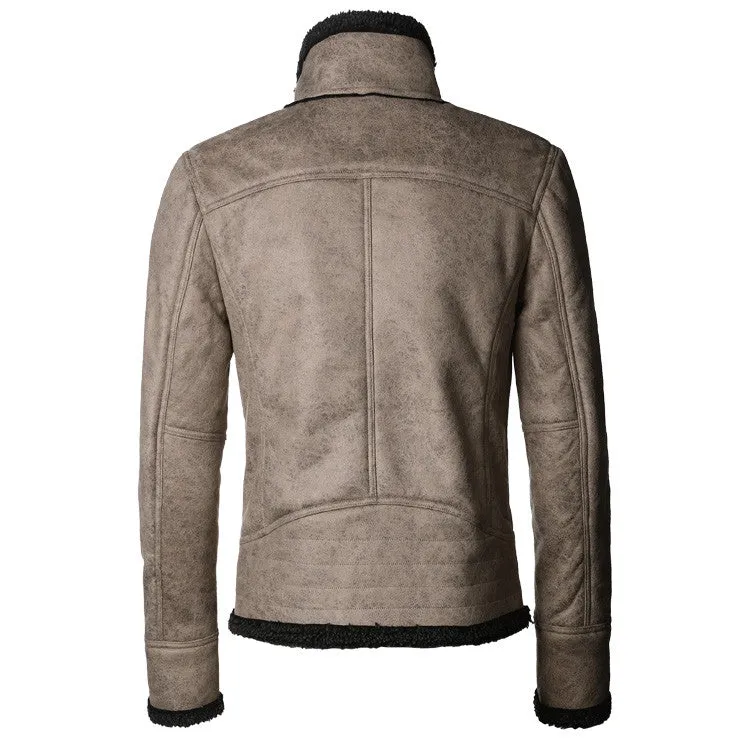 Male Casual Vintage Warm Jacket