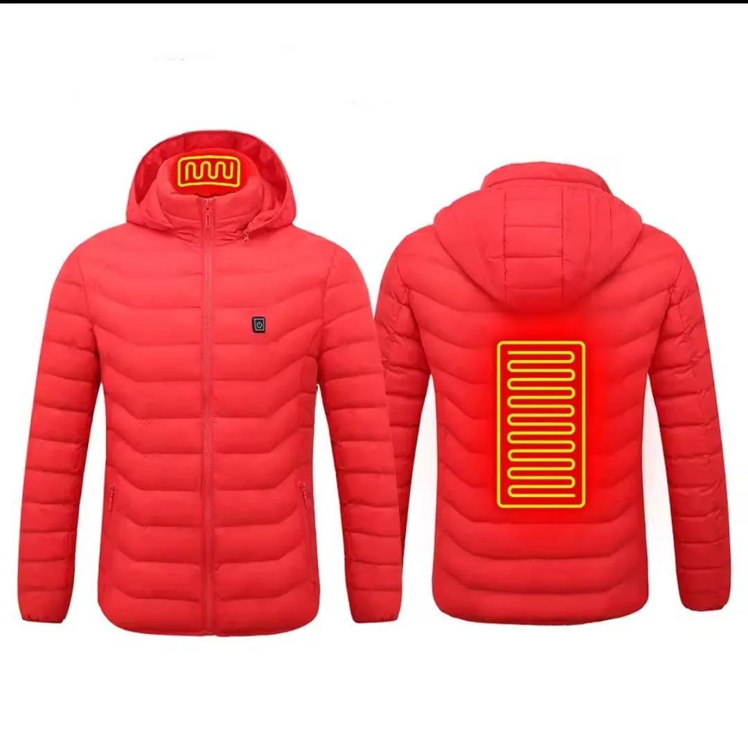 Men's heated areas warm coat jacket 133133 5XL