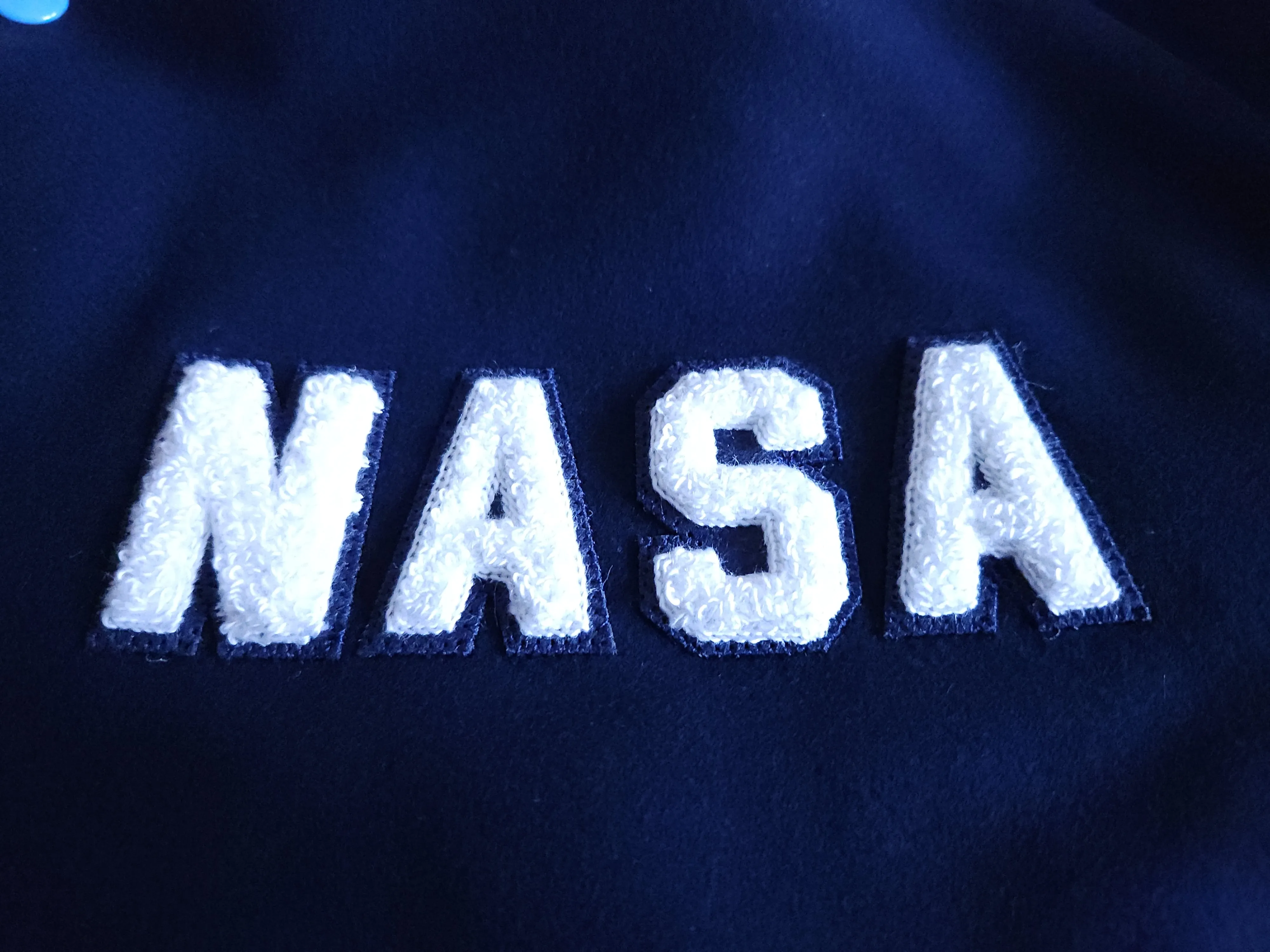 NASA Style PT Warm Up Varsity Jacket
