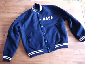 NASA Style PT Warm Up Varsity Jacket