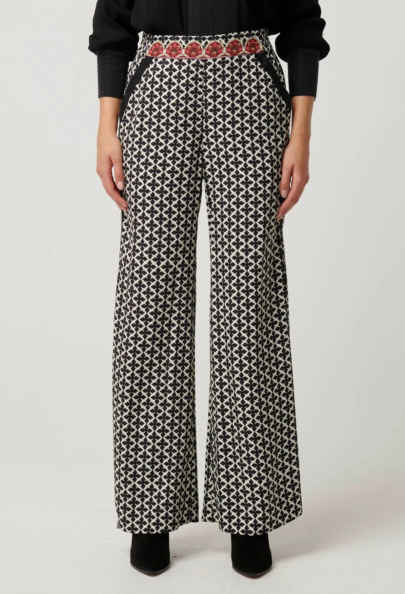 Once Was | Willow Viscose Dobby Pant