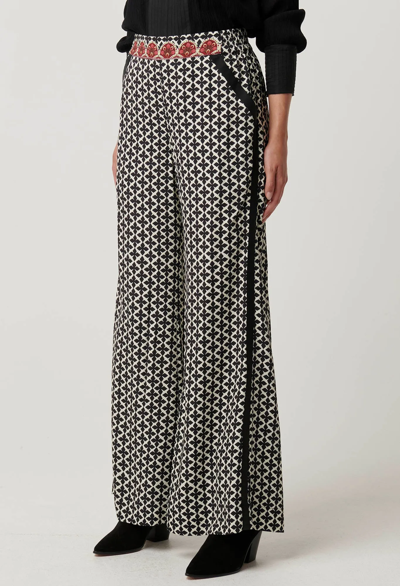 Once Was | Willow Viscose Dobby Pant