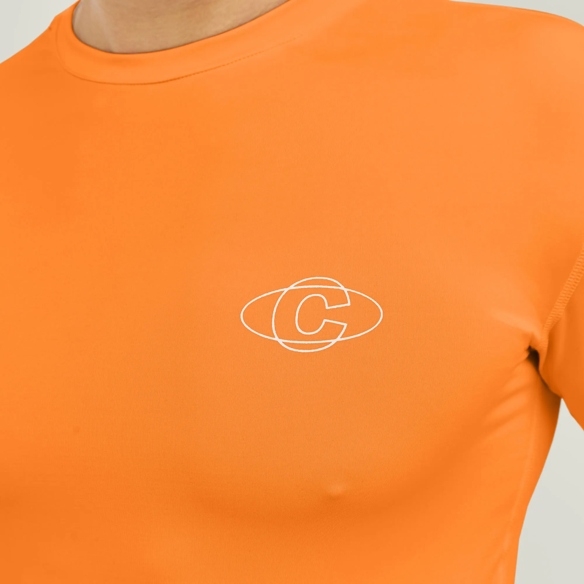 Oncourt LS Layer T-Shirt - Orange