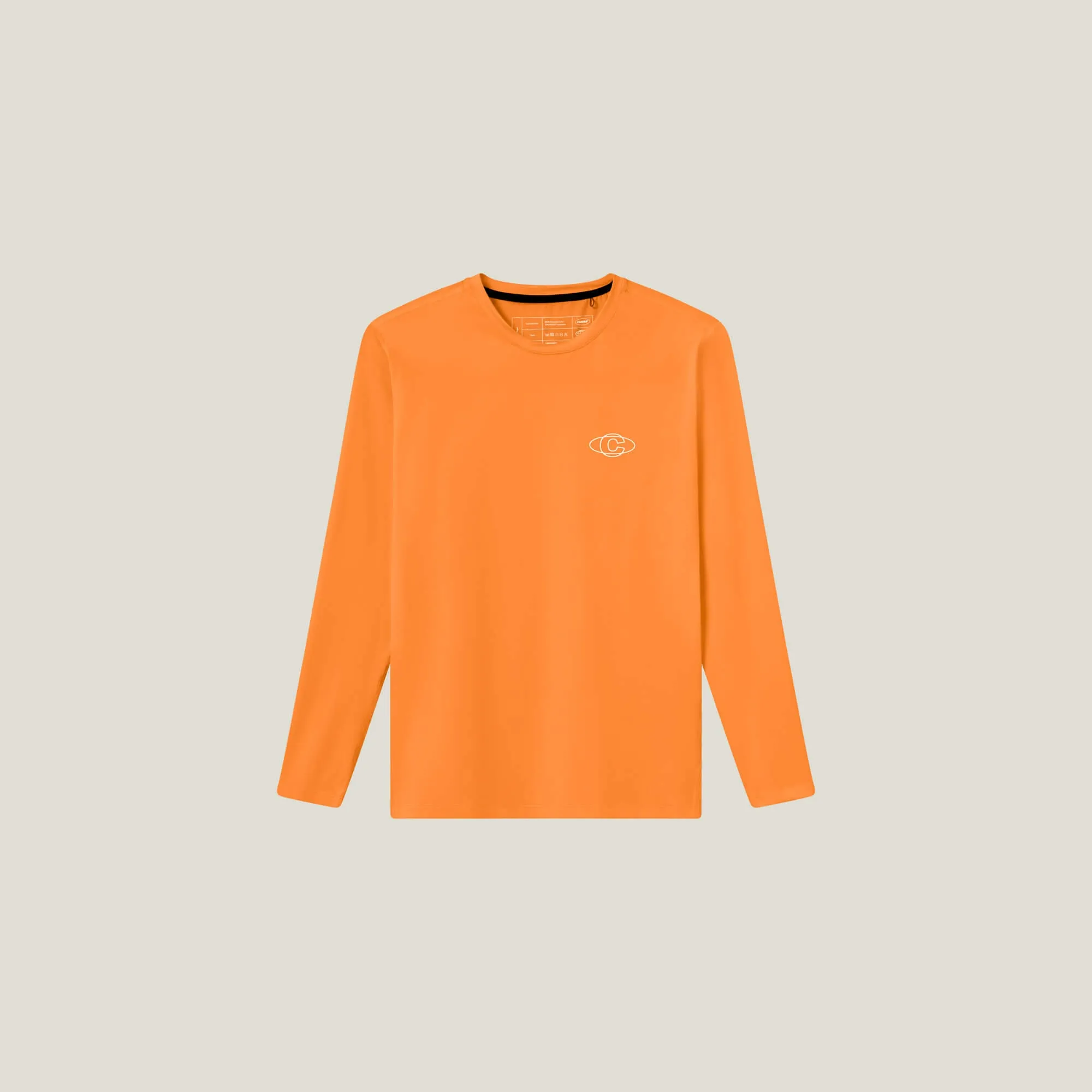 Oncourt LS Layer T-Shirt - Orange