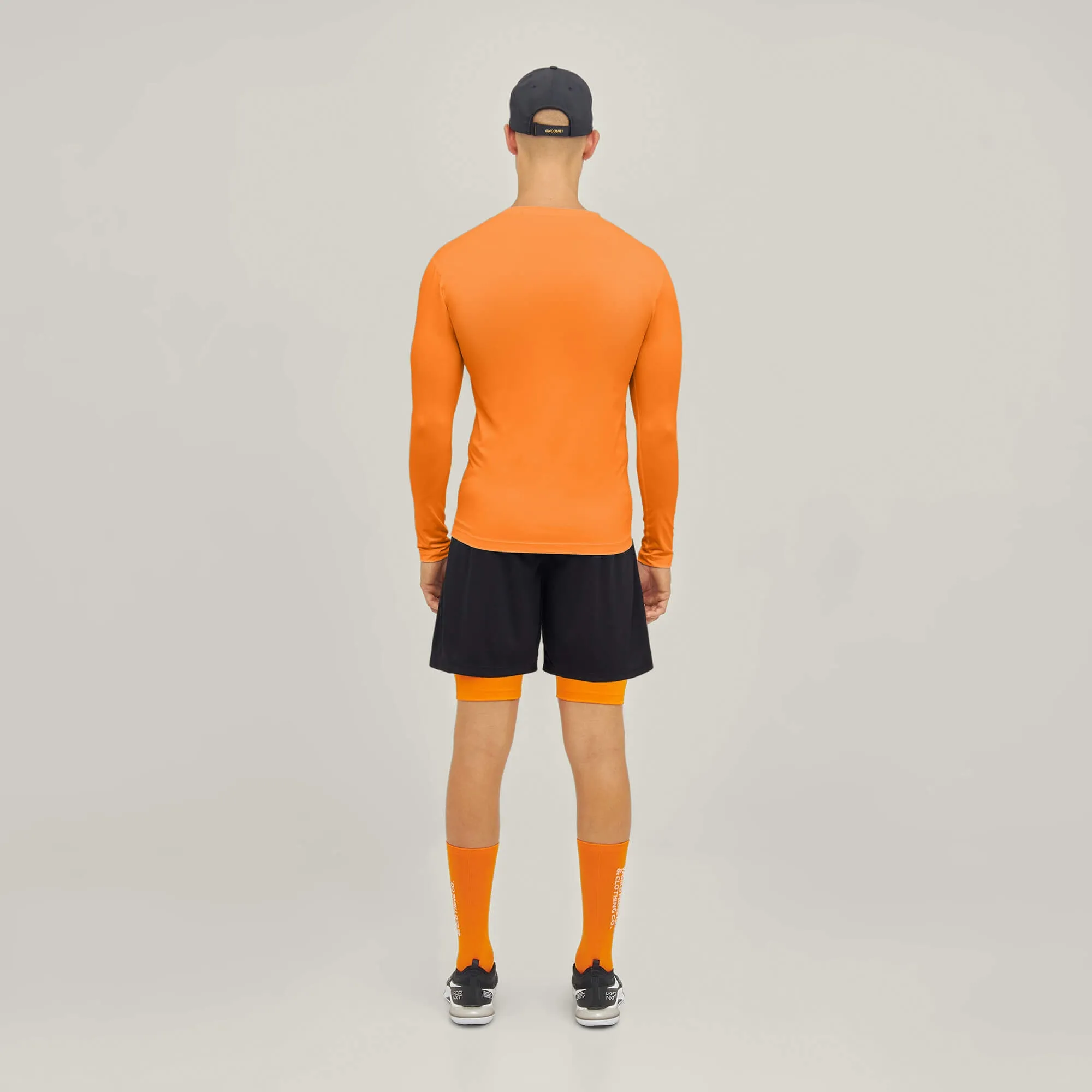 Oncourt LS Layer T-Shirt - Orange