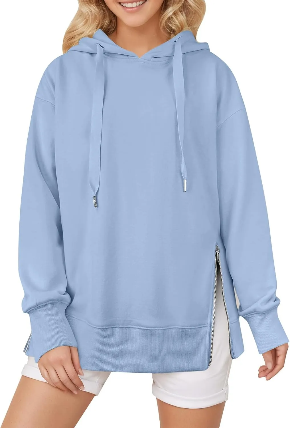 Oversized Hoodies for Women Pullover Fleece Lined Hooded Sweatshirt Teen Girls Cute Fall Sweaters Outfits