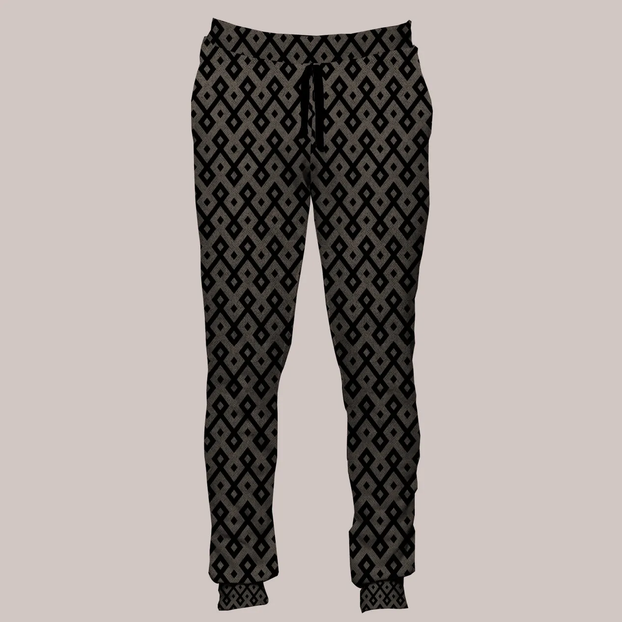 Psychedelic Joggers (UV/RGB, Eco-Friendly, Unisex, Fleece-Lined) | CAIRO