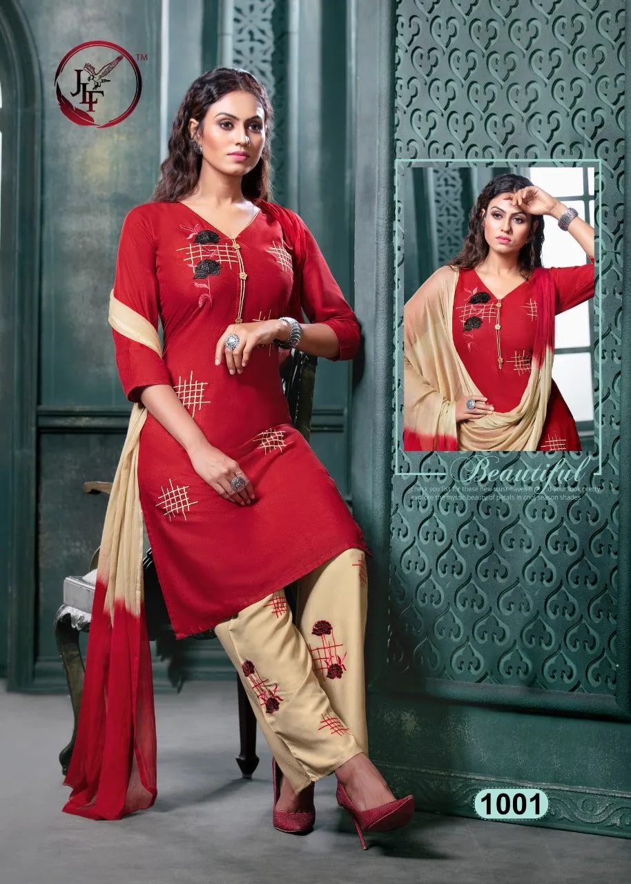 Rayon Nargis Rayon Fabric Designer Casual Wear Kurtis