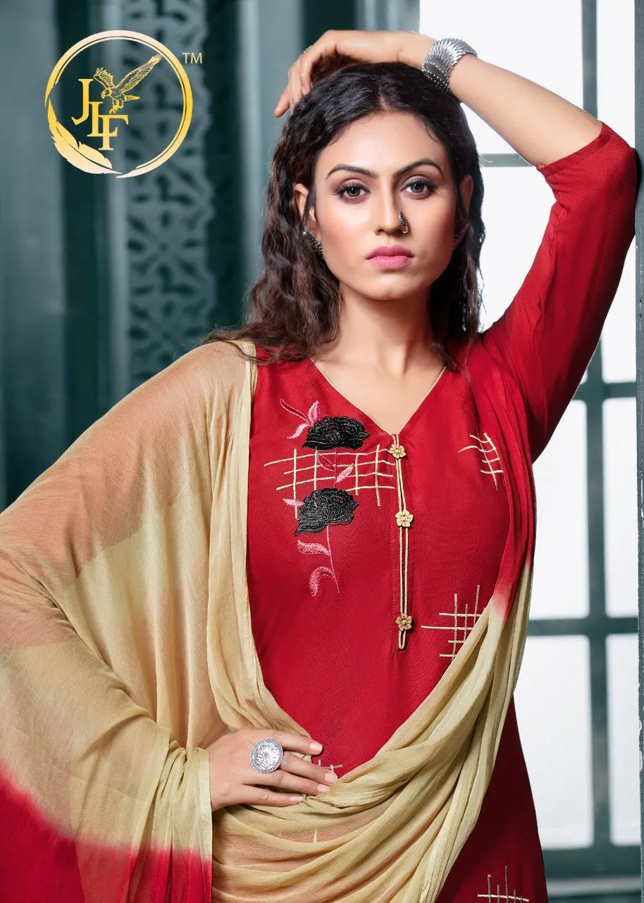 Rayon Nargis Rayon Fabric Designer Casual Wear Kurtis