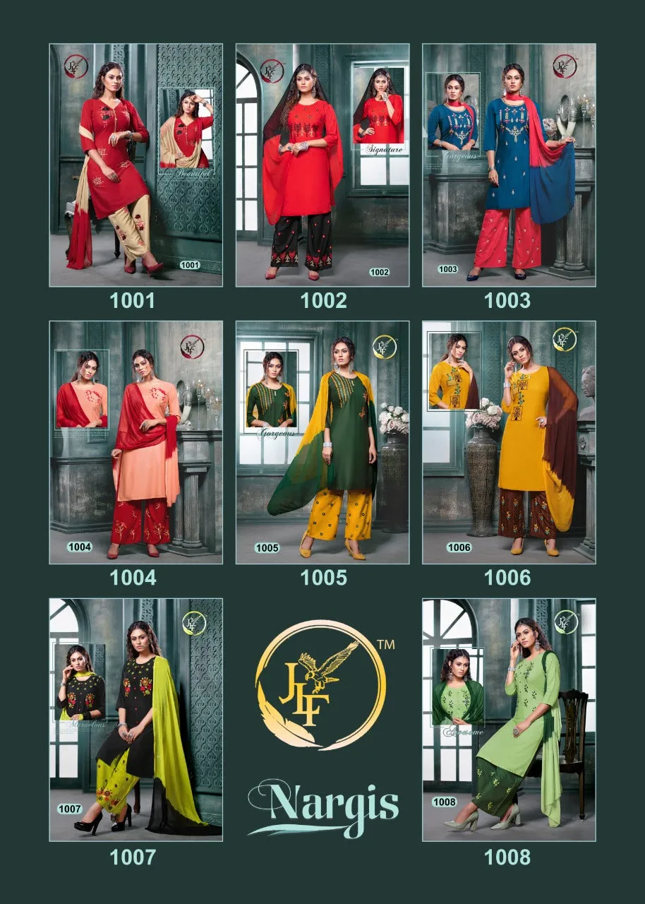 Rayon Nargis Rayon Fabric Designer Casual Wear Kurtis