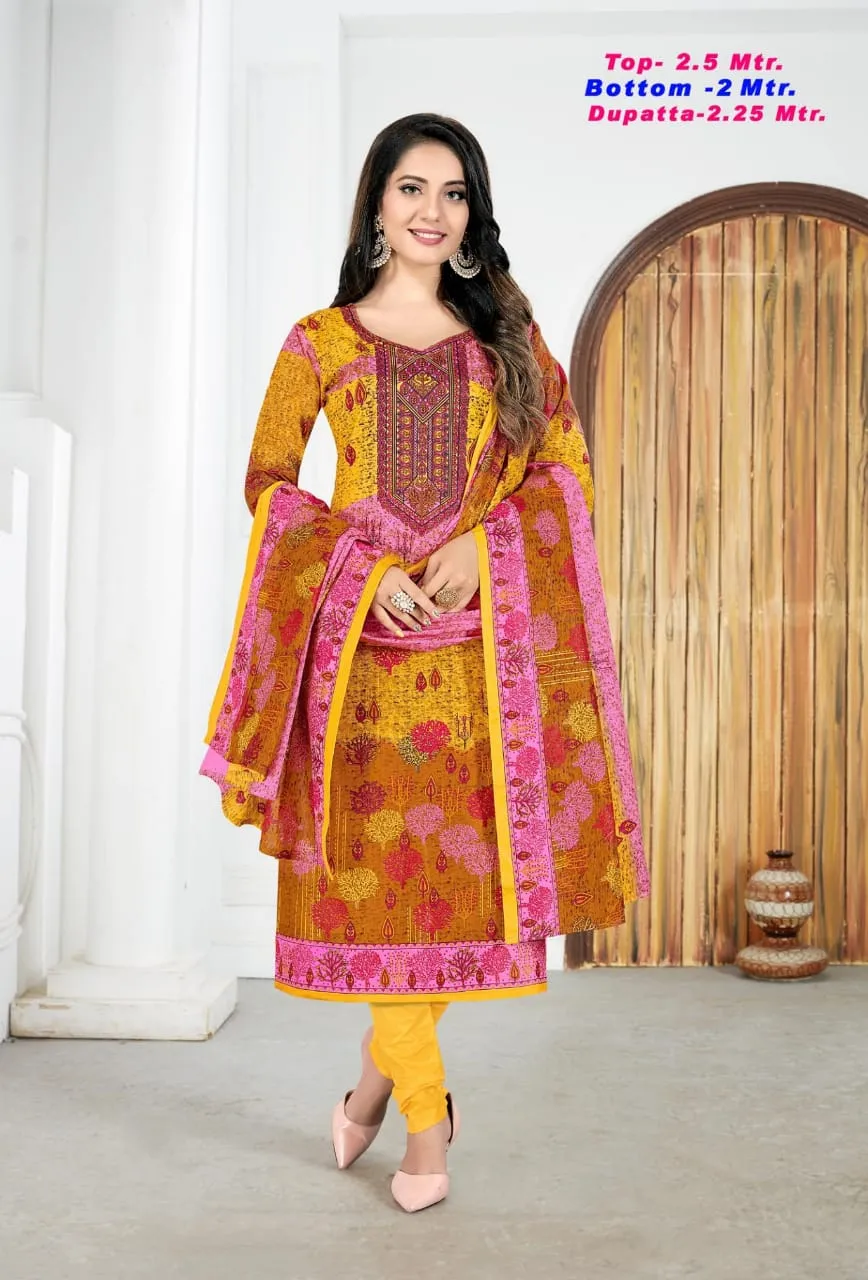 Razia Sultan Vol 27 Cotton Printed Casual Wear Salwar Suits