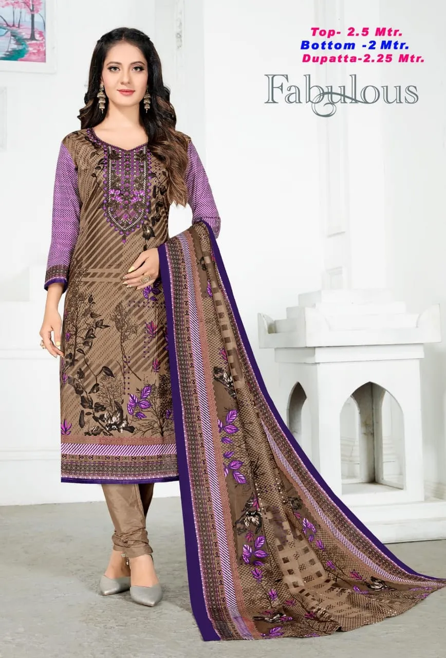 Razia Sultan Vol 27 Cotton Printed Casual Wear Salwar Suits
