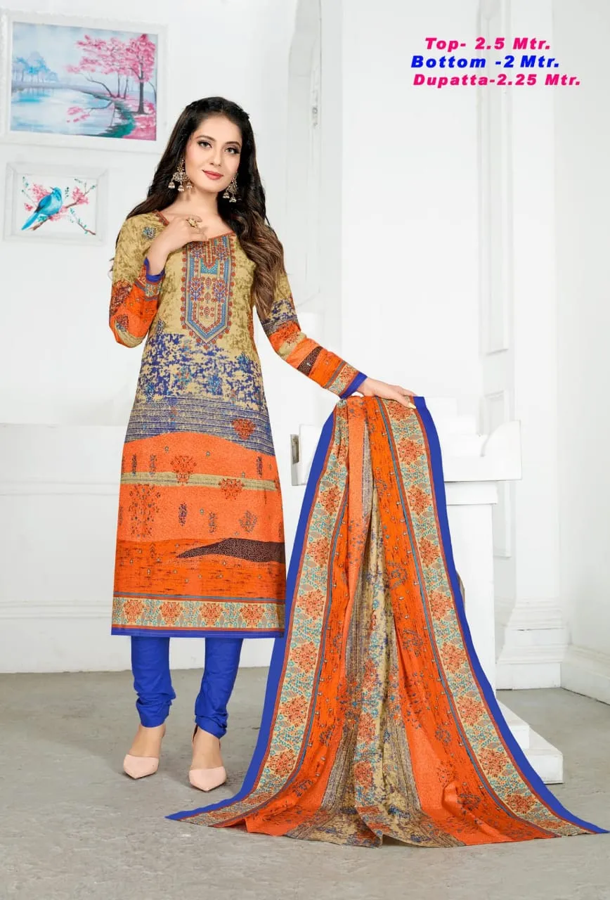 Razia Sultan Vol 27 Cotton Printed Casual Wear Salwar Suits