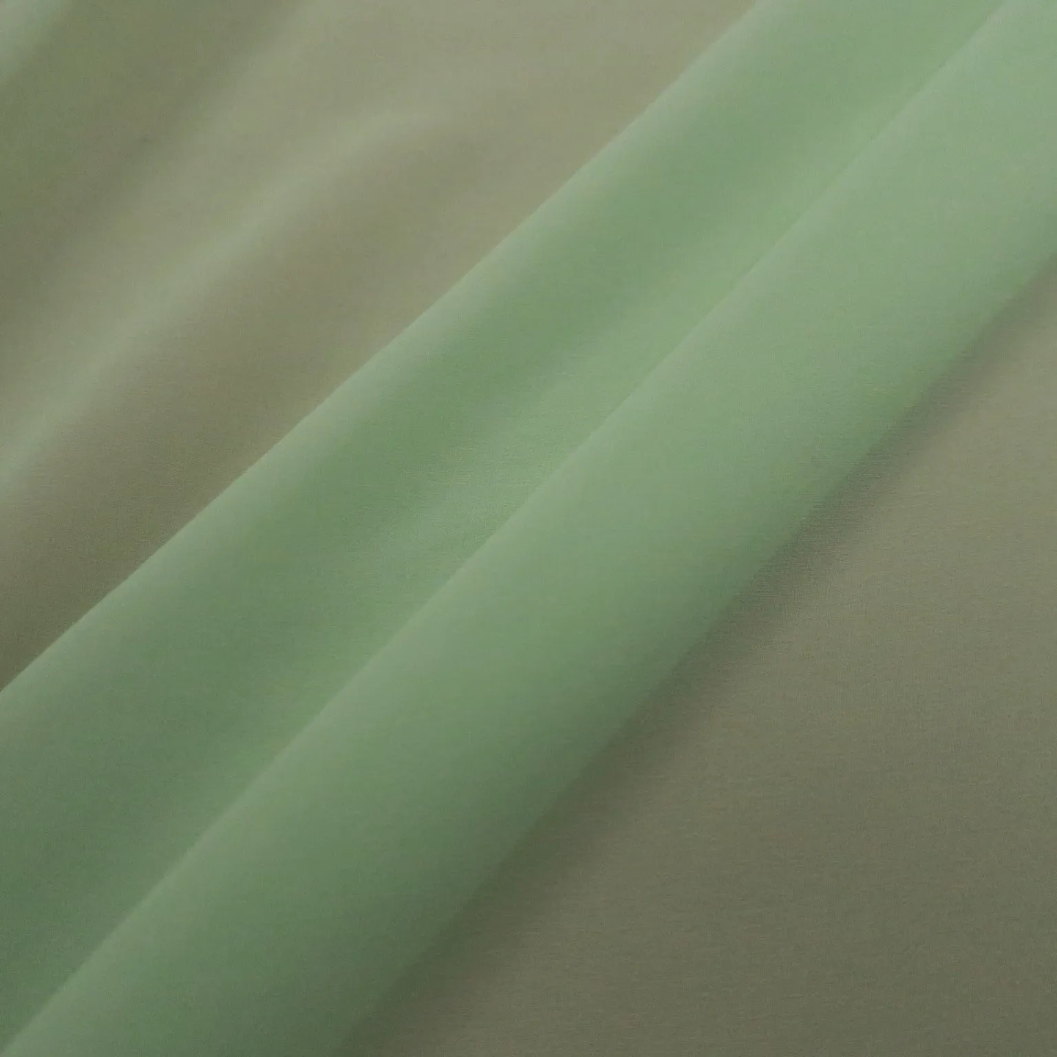 Silk Georgette Chiffon Fabric 54" Mint Green Solid 10mm 100% Silk