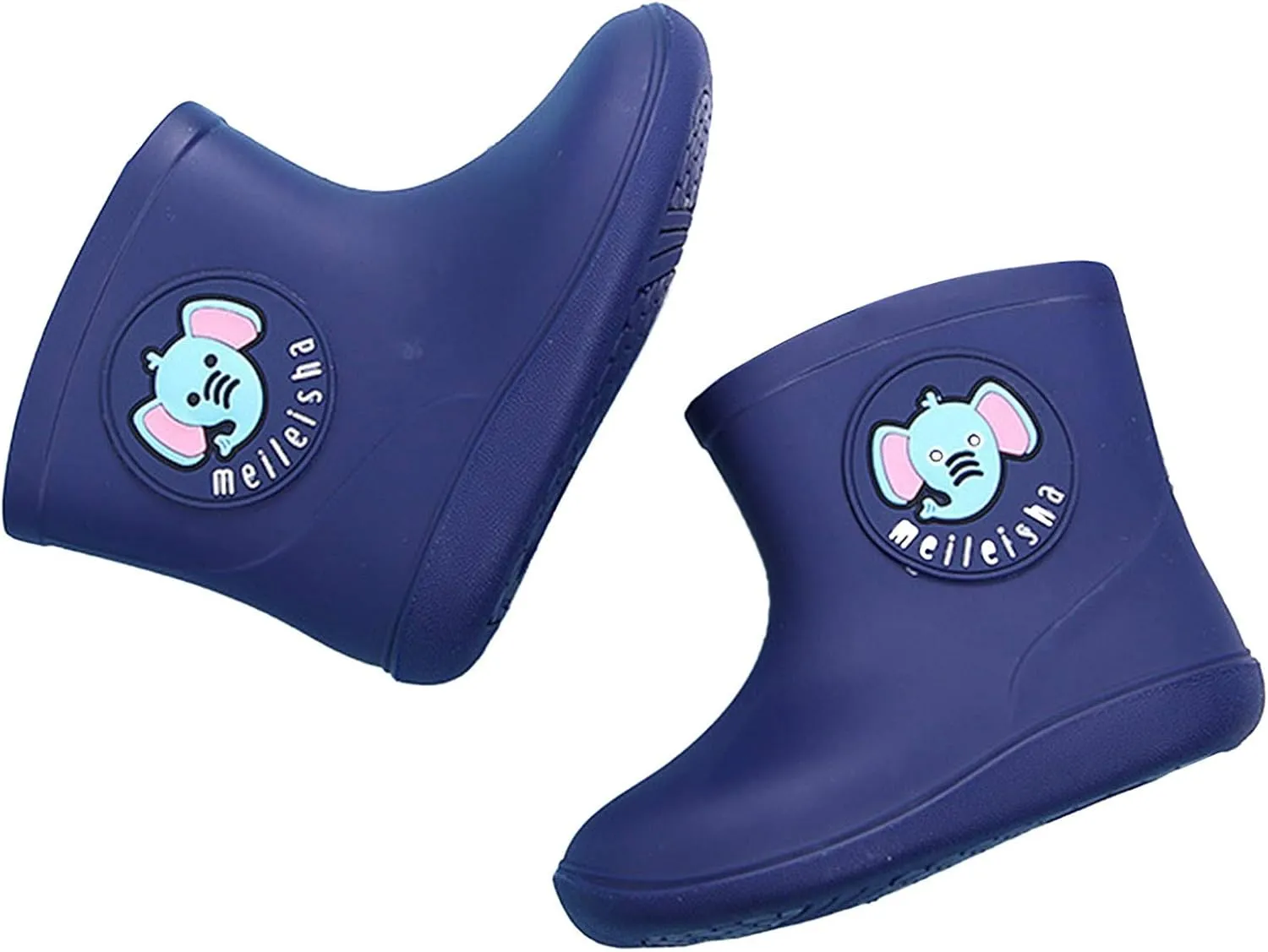 Spring Baby Rain Boots Waterproof Shoes Toddler Kids Boys Girls Cartoon Rubber Waterproof Rain Shoes Rain Boots