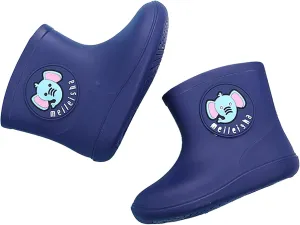 Spring Baby Rain Boots Waterproof Shoes Toddler Kids Boys Girls Cartoon Rubber Waterproof Rain Shoes Rain Boots