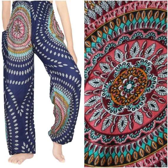 SWIRL Women Boho Pants Hippie Pants Yoga Pants