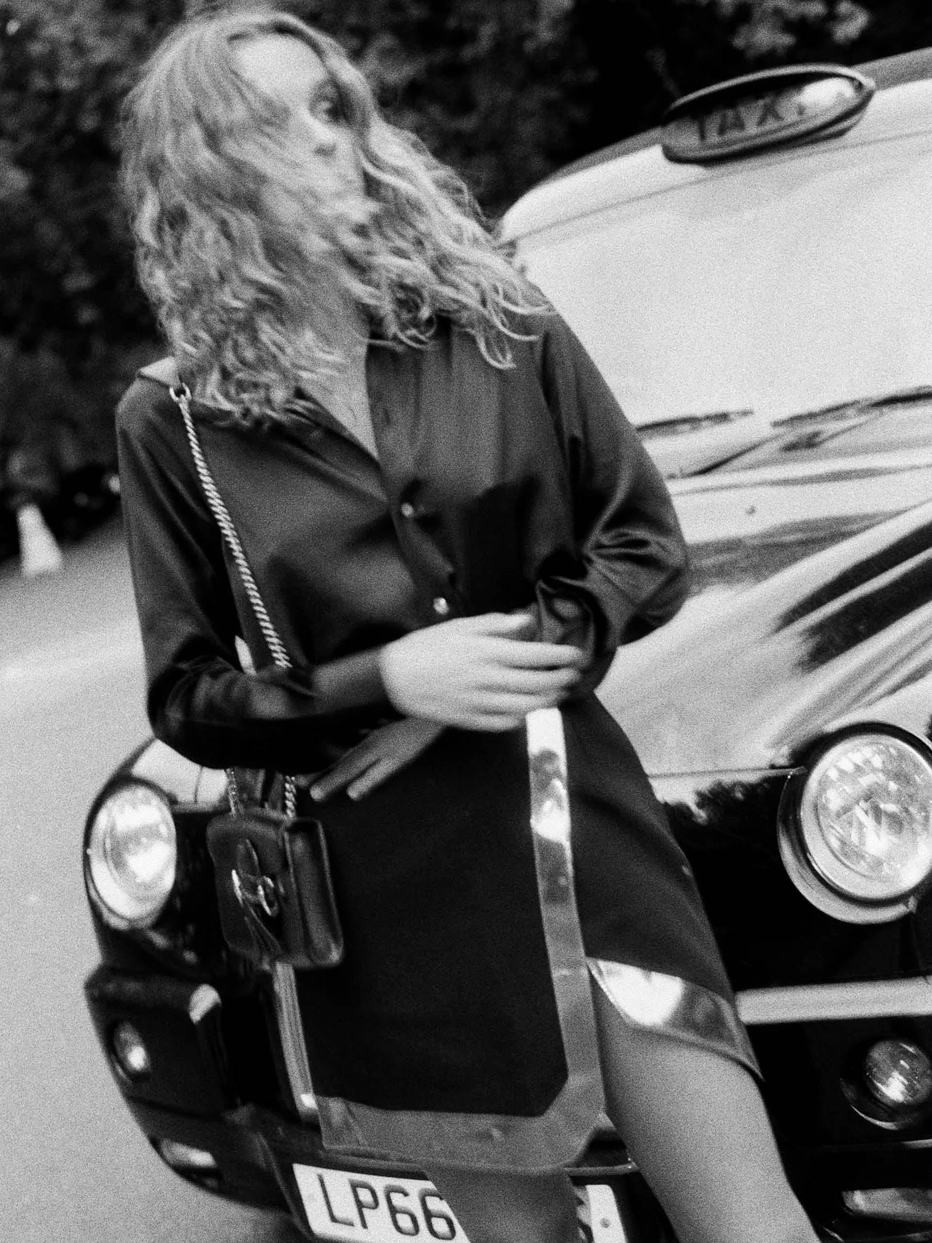 The Boyfriend: onyx silk shirt