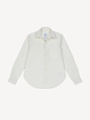 The Classic denim off-white shirt