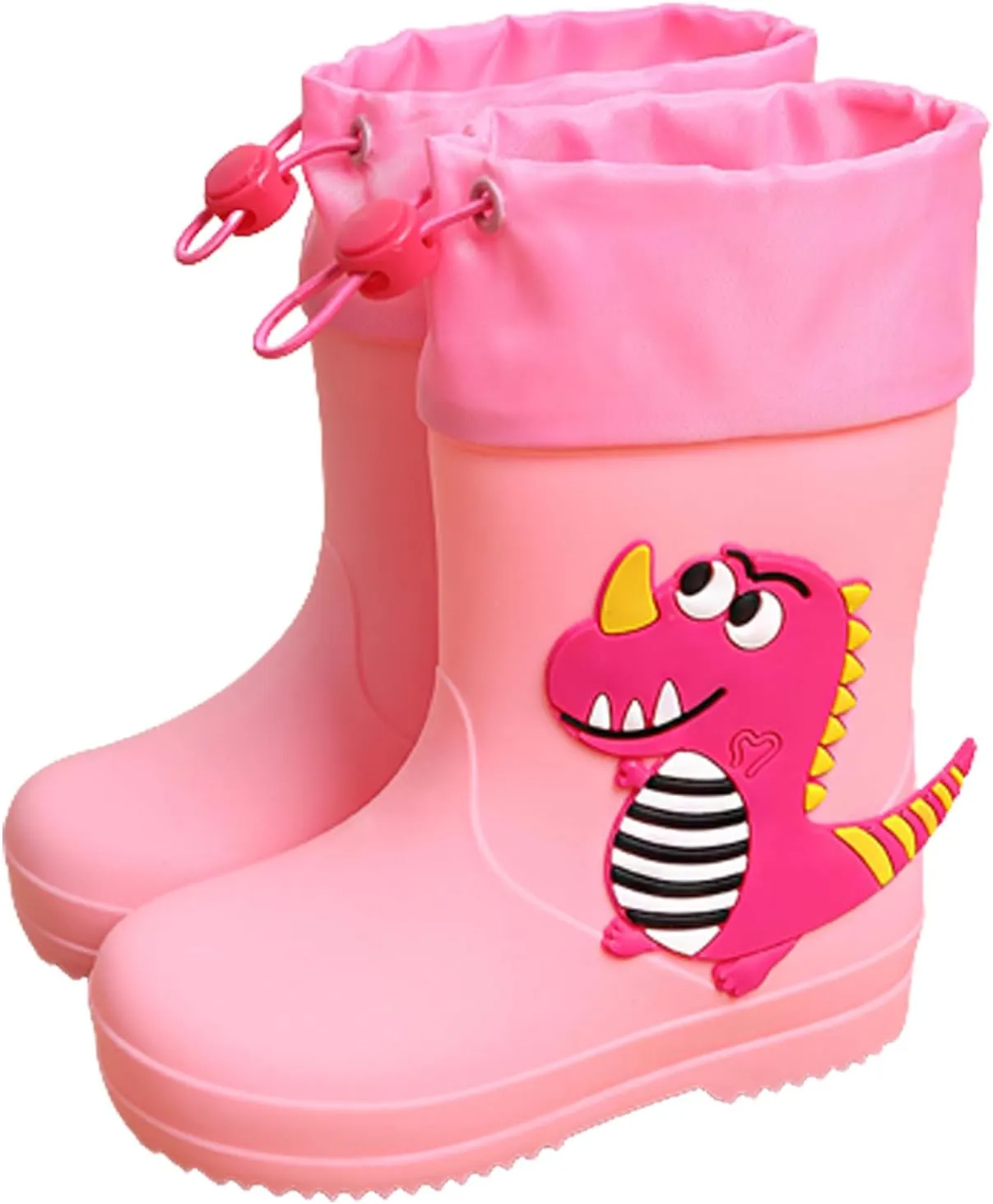 Unisex Kids Rain Boots Waterproof Rubber Kids Rain Boots for Girls and Boys Rubber Rain Boots for Children