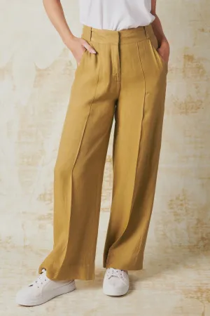 Wide Leg Classic pant - Cinnamon