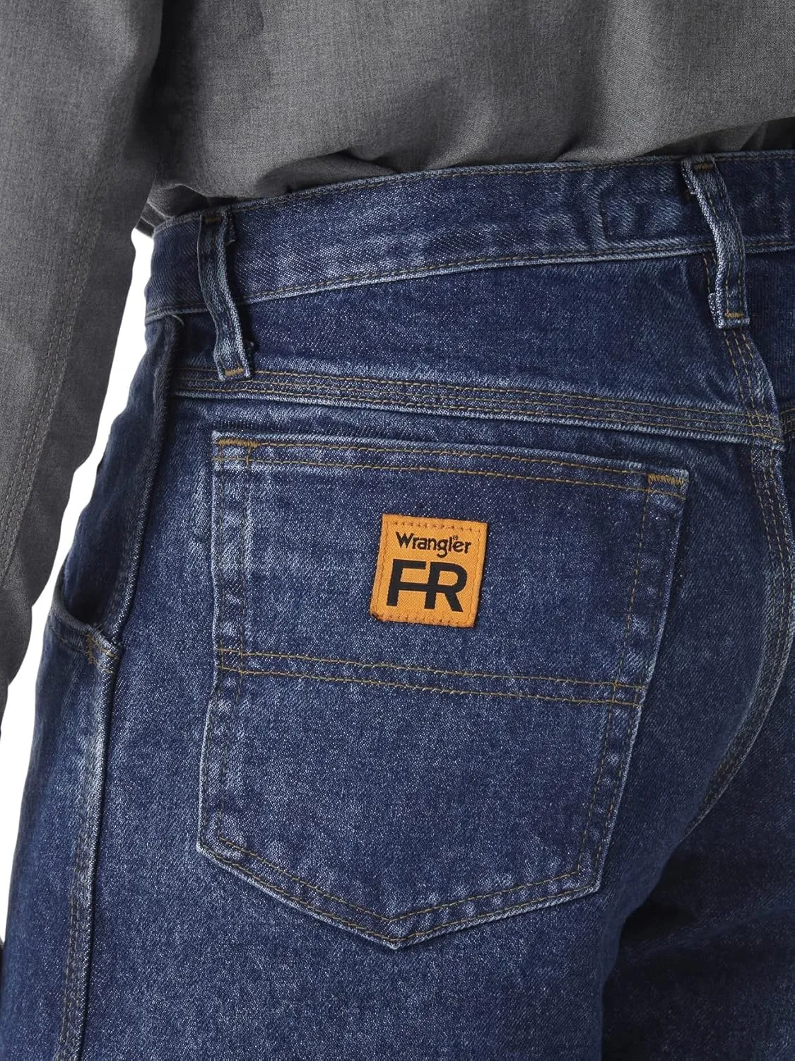 Wrangler Men's Riggs Workwear Flame Resistant Relaxed Fit Jeans