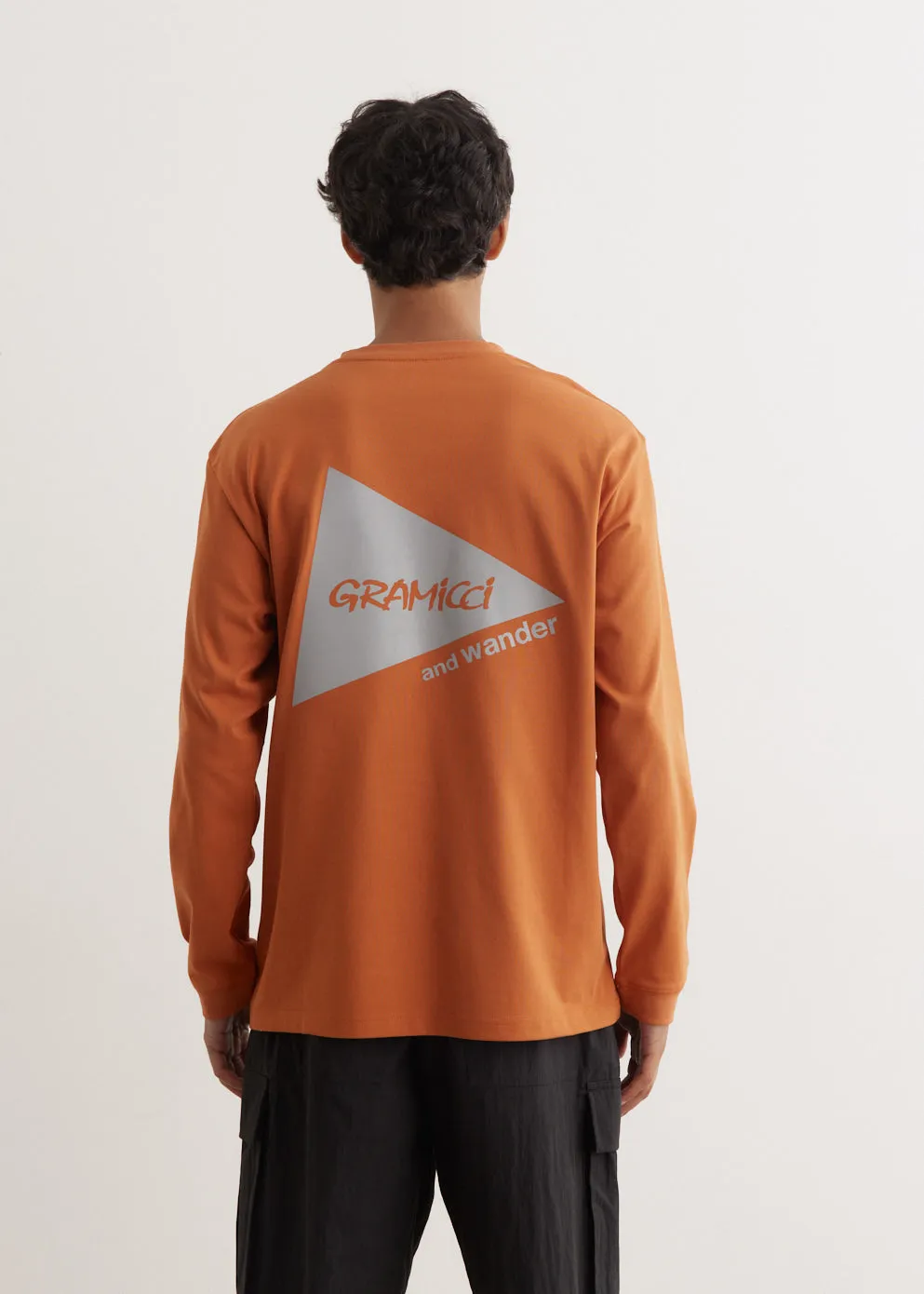 x And Wander Backprint Long Sleeve T-Shirt